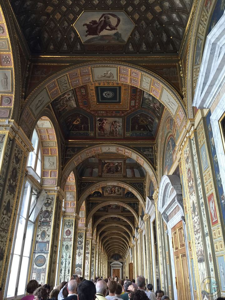 Hallway Ceiling Of The Hermitage